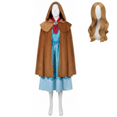 Stranger Things (2026) Holly Wheeler Adult Blue Dress Set Outfits Cosplay Costume