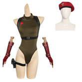Street Fighter(SF) Cammy White Initial Outfits Cosplay Costume Halloween Carnival Suit