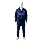 Ted Lasso (2026) Ted Lasso Blue Striped Sportswear Set Outfits Cosplay Costume