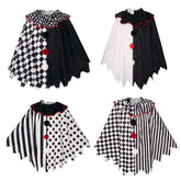 Terrifier 4 (2026) Art The Clown Black White Cape Cloak Horror Halloween Cosplay Costume