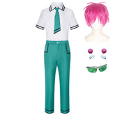 The Disastrous Life Of Saiki K. Saiki Kusuo School Uniform Shirt Pants Outfits Cosplay Costume