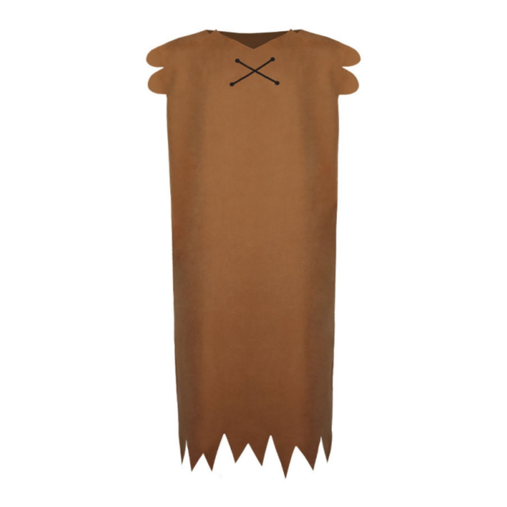 The Flintstones Barney Rubble Brown Dress Caveman Outfits Cosplay Costume
