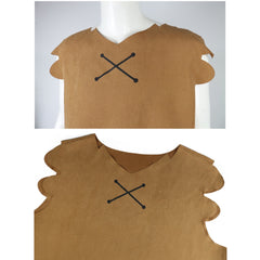 The Flintstones Barney Rubble Brown Dress Caveman Outfits Cosplay Costume