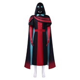 The Freak Circus Plague Doctor Black Set Cosplay Costume Halloween Carnival Suit