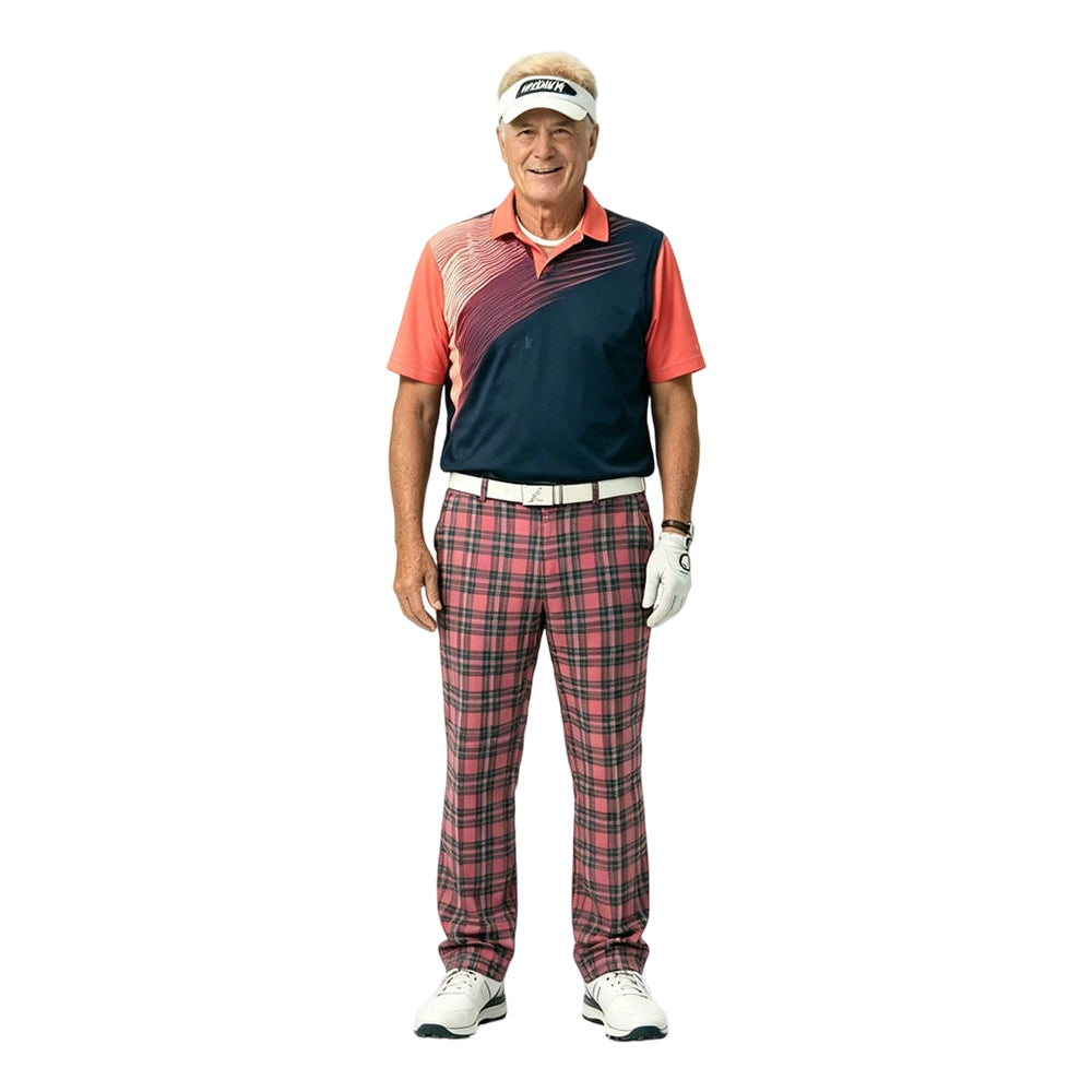 The Hawk (2026) Lonnie Hawkins Golfer Black Orange Set Outfits Cosplay Costume