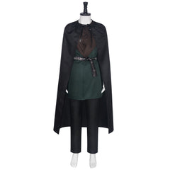 The Lord Of The Rings (2024) Legolas Black Cloak Set Outfits Cosplay Costume