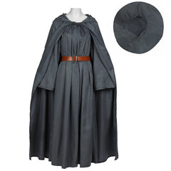 The Lord Of The Rings Gandalf Grey Cloak Hat Set Wizard Outfits Cosplay Costume