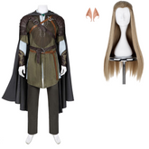 The Lord Of The Rings Legolas Green Brown Set Deluxe Outfits Cosplay Costume