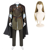 The Lord Of The Rings Legolas Green Brown Set Deluxe Outfits Cosplay Costume