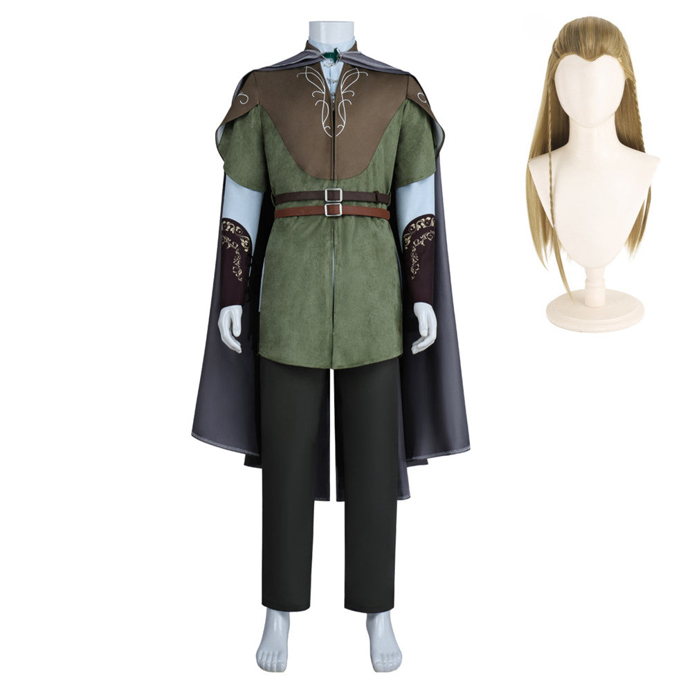The Lord Of The Rings Legolas Green Set Outfits Cosplay Costume