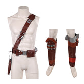 The Mandalorian And Grogu (2026) Mando Belt Leg Covers Guards Cosplay Accessories Props