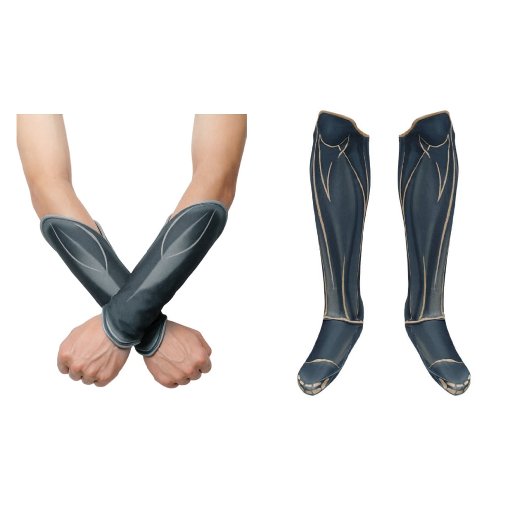 The Odyssey (2026) Agamemnon Bracers Leg Covers Guards Cosplay Accessories Props