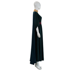 The Odyssey (2026) Penelope Green Dress Set Outfits Medieval Cosplay Costume