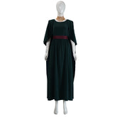 The Odyssey (2026) Penelope Green Dress Set Outfits Medieval Cosplay Costume