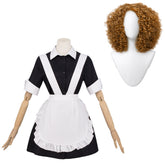 The Rocky Horror Picture Show Magenta Black White Maid Outfits Cosplay Costume