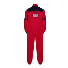 The Running Man (2025) Ben Richards Red Jumpsuit Outfits Cosplay Costume