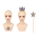 The Super Mario Galaxy Movie (2026) Rosalina Necklace Crown Wand Cosplay Accessories Props