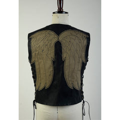 The Walking Dead Daryl Dixon Vest Outfits Cosplay Costume Halloween Carnival Suit