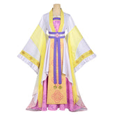 Though I Am An Inept Villainess (2026) Huang Linglin Yellow Purple Set Outfits Cosplay Costume
