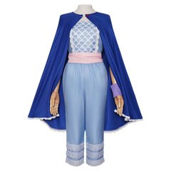 Toy Story (2026) Bo Peep Blue Cloak Vest Pants Set Outfits Cosplay Costume