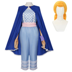 Toy Story (2026) Bo Peep Blue Cloak Vest Pants Set Outfits Cosplay Costume