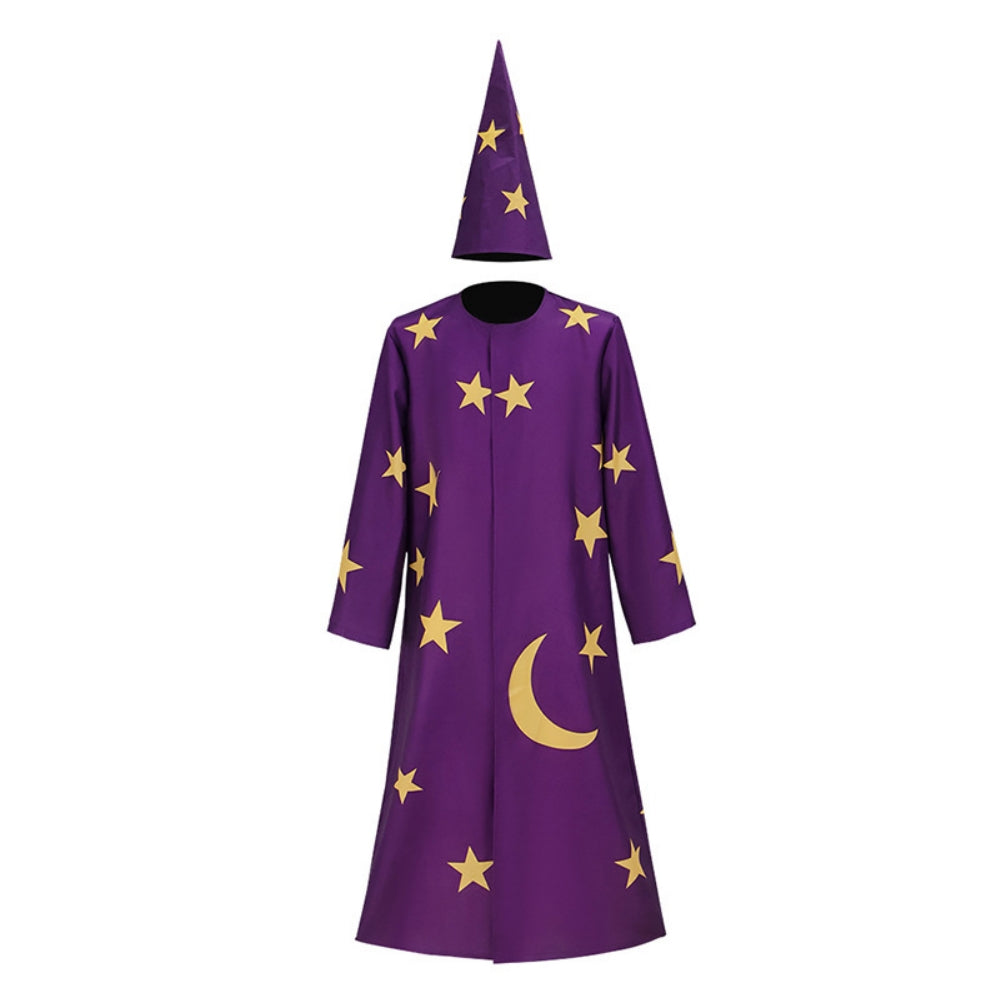 Toy Story (2026) Lizard Wizard Purple Robe Hat Set Outfits Cosplay Costume
