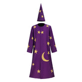Toy Story (2026) Lizard Wizard Purple Robe Hat Set Outfits Cosplay Costume
