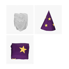 Toy Story (2026) Lizard Wizard Purple Robe Hat Set Outfits Cosplay Costume