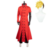 Vash The Stampede Red Long Coat Set Outfits Cosplay Costume Halloween Carnival Suit