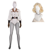 Vought Rising (2027) Private Angel White Jumpsuit Set Outfits Cosplay Costume