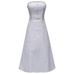 Wicked (2024) Elphaba Gray Coat Dress Set Outfits Cosplay Costume