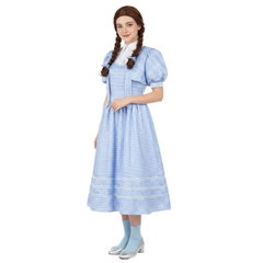 Wicked: For Good (2025) Dorothy Blue Gingham Dress Set Outfits Cosplay Costume