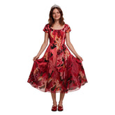 Widow's Bay (2026) Patricia Moyer Red Floral Dress Outfits Cosplay Costume
