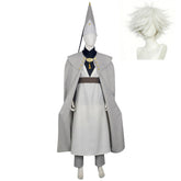 Witch Hat Atelier (2026) Qifrey Gray Cloak Witch Set Outfits Cosplay Costume