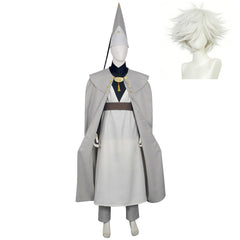 Witch Hat Atelier (2026) Qifrey Gray Cloak Witch Set Outfits Cosplay Costume