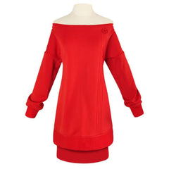 Yor Forger Red Top Skirt Set Casual Wear Outfits Cosplay Costume