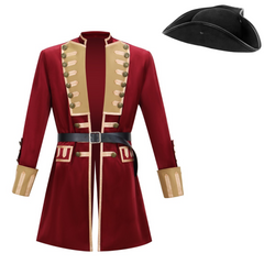 Young Washington (2026) Washington Red Jacket Set Outfits Cosplay Costume