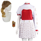 Zombies 4: Dawn of the Vampires (2025) Nova White Skirt Set Outfits Cosplay Costume