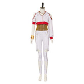 Zombies 4: Dawn of the Vampires (2025) Nova White Yellow Set Outfits Cosplay Costume