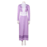 A Monster In Paris Lucille Purple Dress Outfits Cosplay Costume