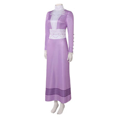 A Monster In Paris Lucille Purple Dress Outfits Cosplay Costume
