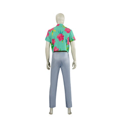 KPop Demon Hunters (2025) Abby Saja Green Shirt Trousers Set Outfits Cosplay Costume