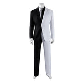 Absolute Two Face Harvey Dent Black White Set Outfits Cosplay Costume