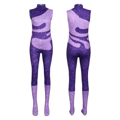 Adult Kids Zootopia 2 (2025) Gazelle Purple Jumpsuit Set Outfits Cosplay Costume