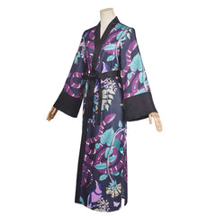 Agatha All Along (2024) Agatha Harkness Colorful Printed Robe Jacket Coat Cosplay Costume