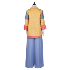 Agatha All Along (2024) Lilia Calderu Yellow Blue Set Outfits Cosplay Costume