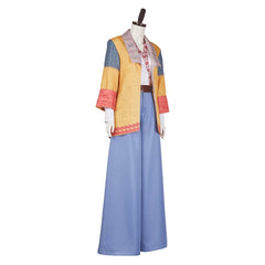 Agatha All Along (2024) Lilia Calderu Yellow Blue Set Outfits Cosplay Costume