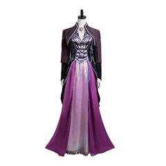 Agatha All Along Agatha Ghost Purple Outfits Halloween Cosplay Costume