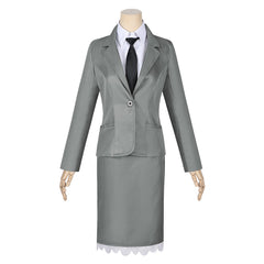 Agents Of The Four Seasons (2026) Ayame Hazakura Gray Suit Set Outfits Cosplay Costume