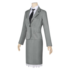 Agents Of The Four Seasons (2026) Ayame Hazakura Gray Suit Set Outfits Cosplay Costume